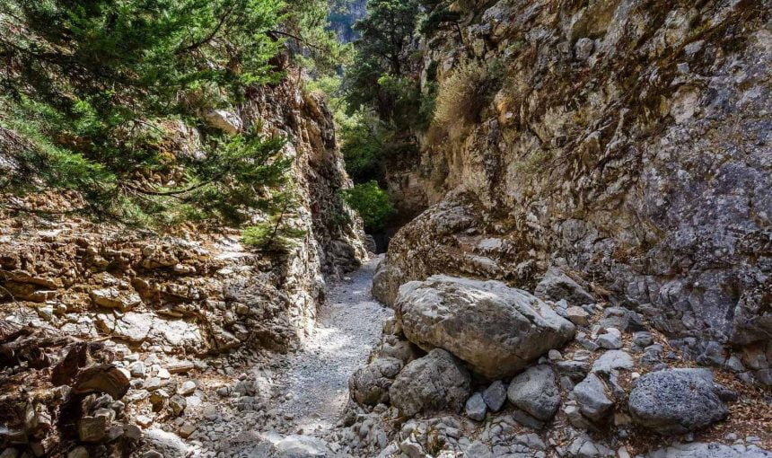 Wandern durch die Samaria-Schlucht von Rethymno aus!